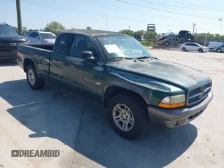 2002 Dodge Dakota with VIN 1B7GL12X32S619222, listed as a IAAI auction lot 41793106 with 97,649 mi miles and . Bid and sale history available at carsss.com. Image 1.