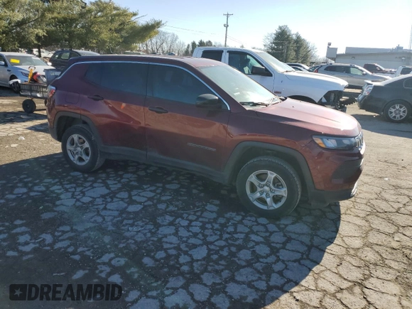 2022 Jeep Compass Sport с VIN 3C4NJDAB2NT178075, выставлен на аукционе Copart как лот 42215285 с пробегом 69 652 миль миль и На запчасти • Non repairable. История ставок и продаж доступна на DreamBid. Изображение 4.