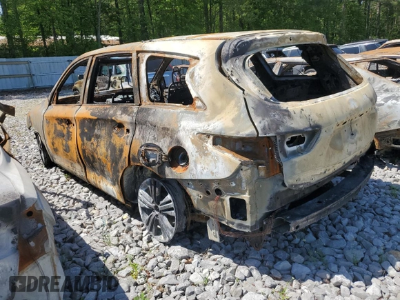 2018 Infiniti QX60 with VIN 5N1DL0MN6JC504420, listed as a Copart auction lot 53472035 with 0 mi miles and Salvage Title. Bid and sale history available at carsss.com. Image 2.