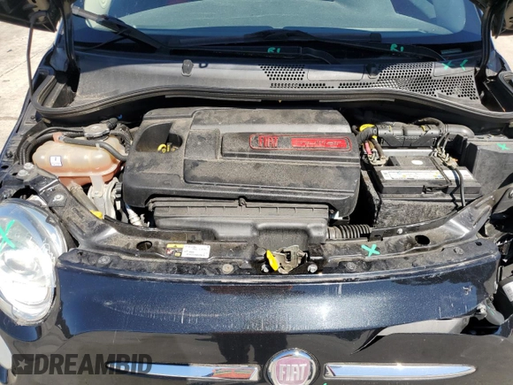 2013 FIAT 500 Pop with VIN 3C3CFFDR4DT590272, listed as a Copart auction lot 47265165 with 73,734 mi miles and Salvage title. Bid and sale history available at DreamBid. Image 11.