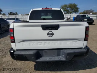 2022 Nissan Frontier SV with VIN 1N6ED1EJ6NN642344, listed as a Copart auction lot 50182595 with 81,228 mi miles and Salvage Title. Bid and sale history available at carsss.com. Image 6.