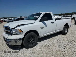 2022 Ram 1500 Tradesman z VIN 3C6JR6DG2NG395748, wystawiony jako Copart lot #50213665 z przebiegiem 32 991 mil mil oraz Szkoda całkowita • Salvage title. Historia ofert i sprzedaży dostępna na DreamBid. Obrazek 1.