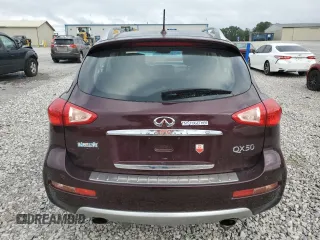 2017 Infiniti QX50 with VIN JN1BJ0RR0HM415754, listed as a Copart auction lot 67928794 with 51,650 mi miles and Salvage Title. Bid and sale history available at carsss.com. Image 6.