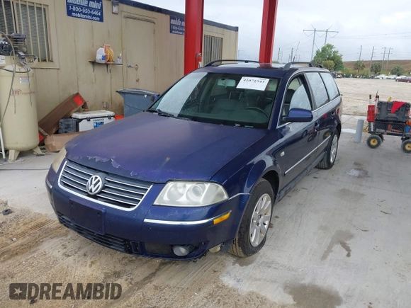 2003 Volkswagen Passat GLS z VIN WVWVD63B93E026484, wystawiony jako IAAI lot #41071543 z przebiegiem 172 538 mil mil oraz . Historia ofert i sprzedaży dostępna na DreamBid. Obrazek 2.