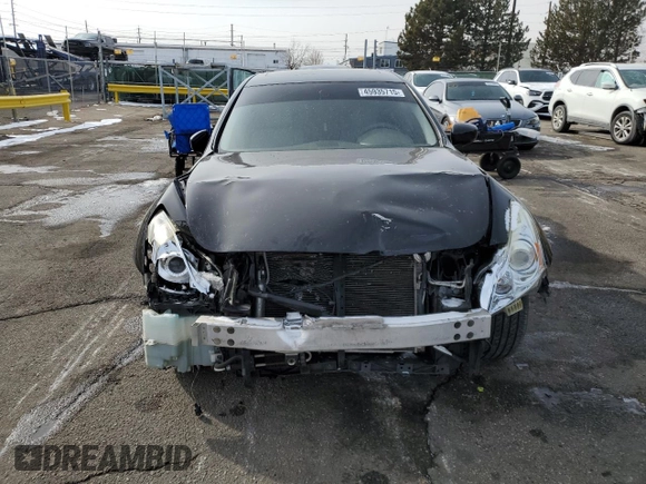 2012 Infiniti G37 x with VIN JN1CV6AR5CM671498, listed as a Copart auction lot 45935715 with 143,138 mi miles and Salvage Title. Bid and sale history available at carsss.com. Image 5.
