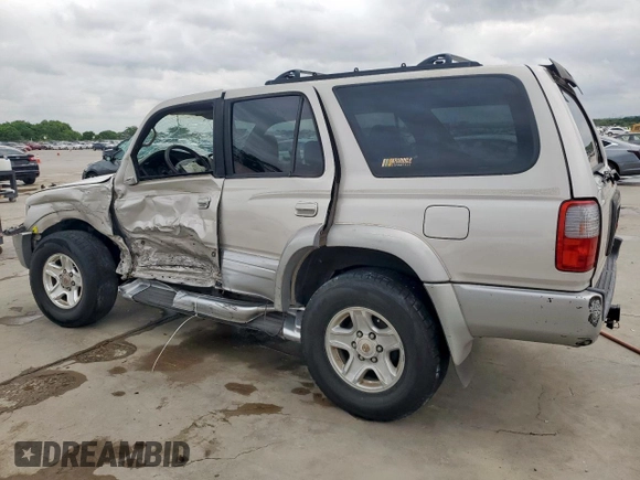1999 Toyota 4Runner Limited with VIN JT3GN87R1X0092253, listed as a Copart auction lot 54755355 with 268,574 mi miles and Salvage Title. Bid and sale history available at DreamBid. Image 2.
