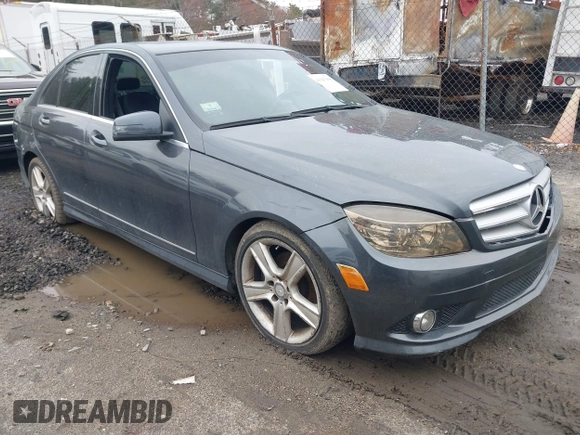 2010 Mercedes-Benz C-Class C 300 Sport with VIN WDDGF8BB4AR112071, listed as a IAAI auction lot 41947838 with 76,887 mi miles. Bid and sale history available at carsss.com. Image 1.