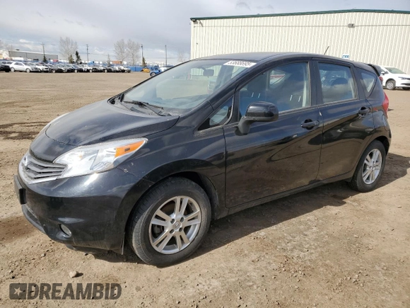 2014 Nissan Note S with VIN 3N1CE2CP2EL350276, listed as a Copart auction lot 53688695 with 77,804 mi miles and Clean Title. Bid and sale history available at DreamBid. Image 1.