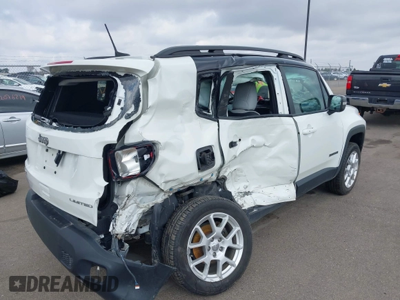 2021 Jeep Renegade Limited with VIN ZACNJDD15MPM49765, listed as a IAAI auction lot 42093034 with 62,031 mi miles and . Bid and sale history available at DreamBid. Image 4.