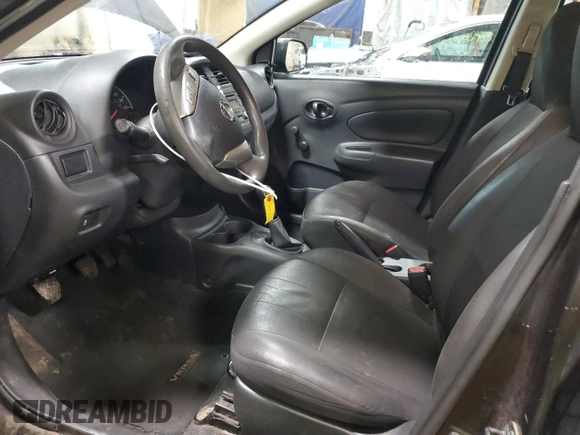 2015 Nissan Versa SV with VIN 3N1CN7AP1FL939496, listed as a Copart auction lot 51999695 with 166,522 mi miles and Salvage Title. Bid and sale history available at carsss.com. Image 7.