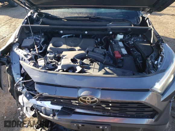 2024 Toyota RAV4 XLE Premium with VIN 2T3A1RFV5RC471628, listed as a Copart auction lot 46153285 with 4,802 mi miles and Salvage Title. Bid and sale history available at carsss.com. Image 13.