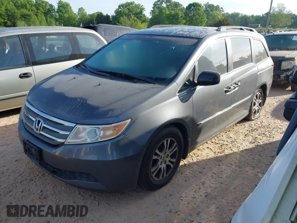 2012 Honda Odyssey EX-L with VIN 5FNRL5H63CB006272, listed as a IAAI auction lot 42074163 with 187,785 mi miles and . Bid and sale history available at carsss.com. Image 17.