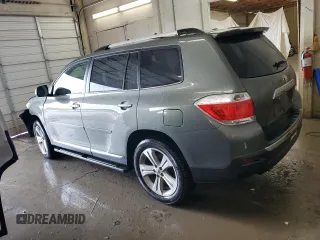 2012 Toyota Highlander Limited with VIN 5TDDK3EHXCS116447, listed as a Copart auction lot 57588265 with 152,799 mi miles and Salvage title. Bid and sale history available at DreamBid. Image 2.