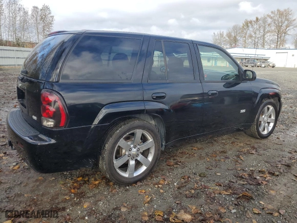 2006 Chevrolet TrailBlazer LT with VIN 1GNET13HX62100177, listed as a Copart auction lot 76395224 with 151,811 mi miles and Salvage Title. Bid and sale history available at carsss.com. Image 3.