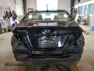 2015 Hyundai Accent GLS with VIN KMHCT4AE1FU820929, listed as a Copart auction lot 59723093 with 163,001 mi miles. Bid and sale history available at carsss.com. Image 6.