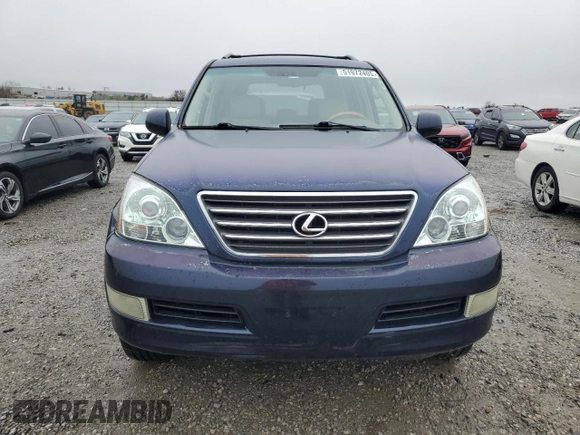 2007 Lexus GX 470 z VIN JTJBT20X770145181, wystawiony jako Copart lot #51972405 z przebiegiem Nie podano mil oraz Tytuł czysty. Historia ofert i sprzedaży dostępna na DreamBid. Obrazek 5.