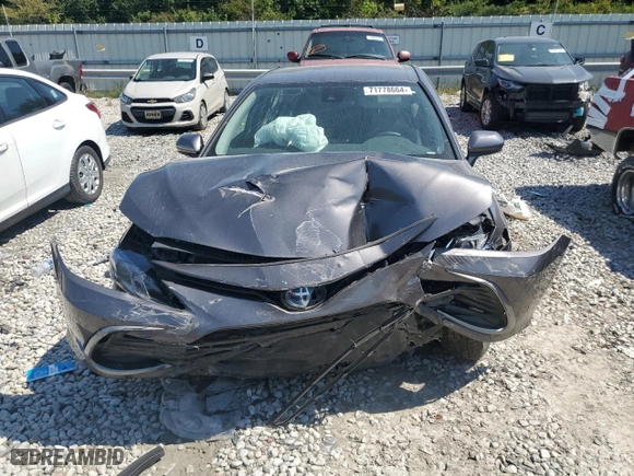 2021 Toyota Camry Hybrid LE with VIN 4T1C31AK6MU561923, listed as a Copart auction lot 71778664 with 60,739 mi miles and Salvage Title. Bid and sale history available at carsss.com. Image 5.