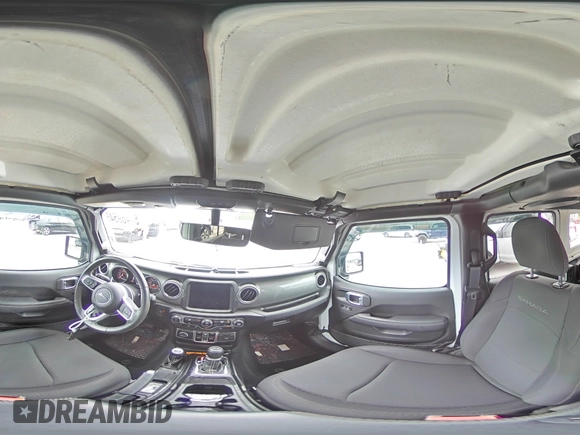 2022 Jeep Wrangler Unlimited Sahara с VIN 1C4HJXEN0NW262439, выставлен на аукционе Copart как лот 57469545 с пробегом 30 336 миль миль и Списание • Salvage title. История ставок и продаж доступна на DreamBid. Изображение 14.