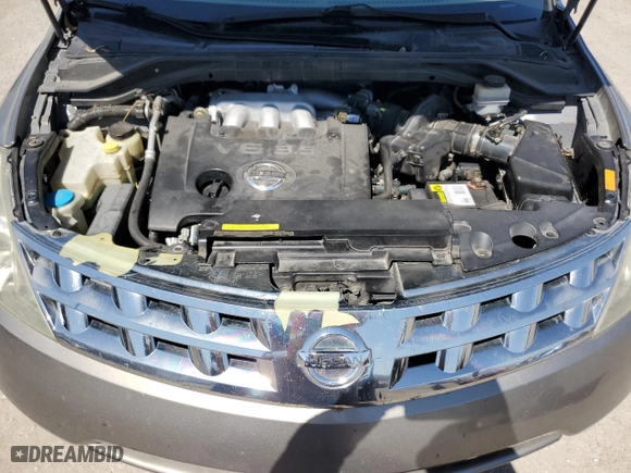 2004 Nissan Murano SL with VIN JN8AZ08W84W323643, listed as a Copart auction lot 66368854 with 190,304 mi miles and Salvage Title. Bid and sale history available at carsss.com. Image 12.