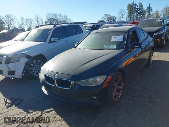 2014 BMW 3 Series 328i with VIN WBA3A5G59ENP31817, listed as a IAAI auction lot 41845296 with 190,437 mi miles. Bid and sale history available at carsss.com. Image 17.