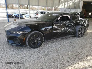 2024 Ford Mustang GT with VIN 1FA6P8CF4R5431094, listed as a Copart auction lot 49506365 with 8,141 mi miles and Salvage title. Bid and sale history available at DreamBid. Image 1.