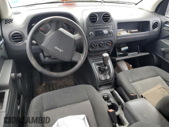 2009 Jeep Compass North with VIN 1J4FT47B99D159552, listed as a Copart auction lot 50838655 with 109,574 mi miles and Clean Title. Bid and sale history available at carsss.com. Image 8.