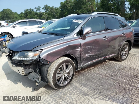 2015 Lexus RX 350 z VIN 2T2ZK1BA8FC204603, wystawiony jako Copart lot #58795415 z przebiegiem 161 295 mil mil oraz Szkoda całkowita • Salvage title. Historia ofert i sprzedaży dostępna na DreamBid. Obrazek 1.