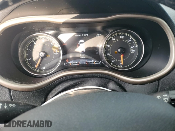 2016 Jeep Cherokee Limited with VIN 1C4PJMDB3GW261581, listed as a Copart auction lot 52699135 with 162,510 mi miles and Salvage Title. Bid and sale history available at DreamBid. Image 9.
