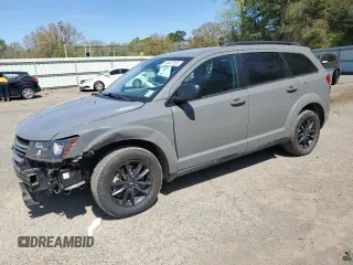 2020 Dodge Journey SE Value with VIN 3C4PDCABXLT274558, listed as a Copart auction lot 50407555 with 106,404 mi miles and Salvage Title. Bid and sale history available at DreamBid. Image 1.