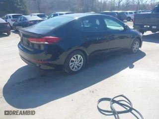 2018 Hyundai Elantra SE with VIN KMHD74LF6JU489417, listed as a IAAI auction lot 42060644 with 116,488 mi miles. Bid and sale history available at carsss.com. Image 4.