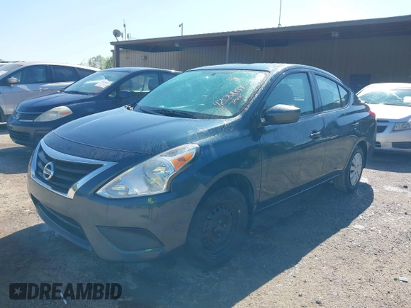 2016 Nissan Versa SV with VIN 3N1CN7AP7GL915950, listed as a IAAI auction lot 42058693 with 162,359 mi miles. Bid and sale history available at carsss.com. Image 2.