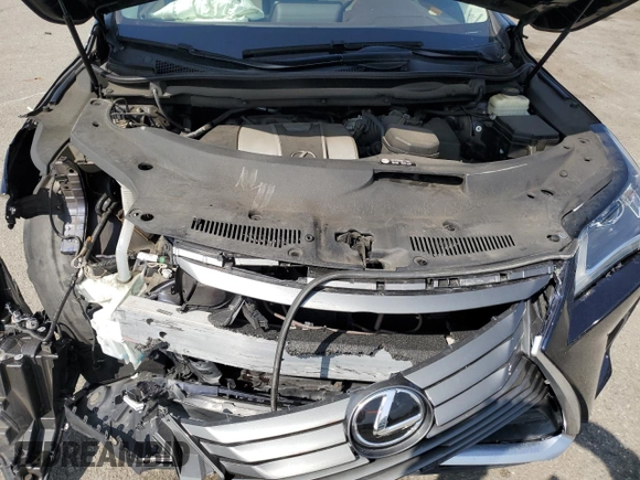 2016 Lexus RX 350 with VIN 2T2ZZMCA5GC001066, listed as a Copart auction lot 60964615 with 41,281 mi miles and Salvage title. Bid and sale history available at DreamBid. Image 11.