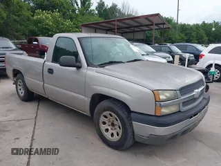 2005 Chevrolet Silverado 1500 Work Truck z VIN 1GCEC14VX5Z350182, wystawiony jako IAAI lot #42324985 z przebiegiem 358 763 mil mil oraz . Historia ofert i sprzedaży dostępna na DreamBid. Obrazek 1.