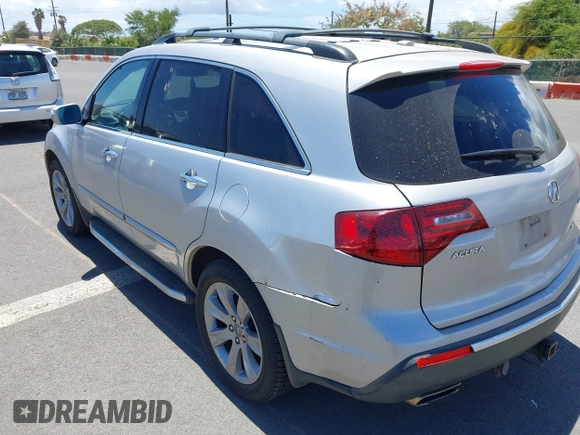 2013 Acura MDX Advance with VIN 2HNYD2H68DH507400, listed as a IAAI auction lot 42561721 with 127,985 mi miles and . Bid and sale history available at DreamBid. Image 6.