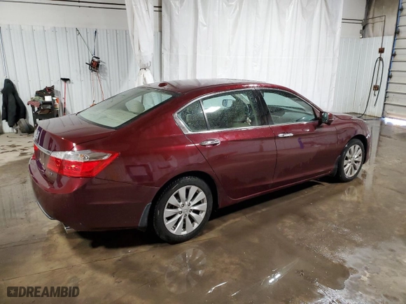 2014 Honda Accord Sedan EX-L with VIN 1HGCR3F86EA032729, listed as a Copart auction lot 42550775 with NaN miles and Salvage Title. Bid and sale history available at carsss.com. Image 3.