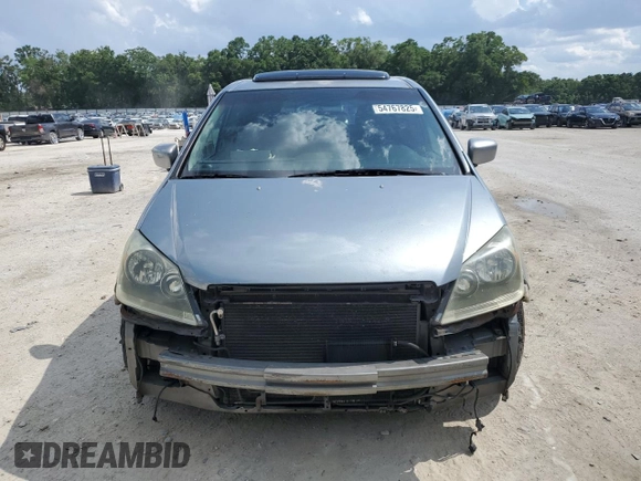 2006 Honda Odyssey Touring z VIN 5FNRL38866B063804, wystawiony jako Copart lot #54767825 z przebiegiem 358 020 mil mil oraz Szkoda całkowita • Salvage title. Historia ofert i sprzedaży dostępna na DreamBid. Obrazek 5.