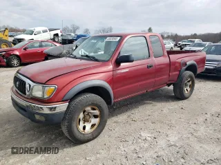 2002 Toyota Tacoma with VIN 5TEWM72N52Z047737, listed as a Copart auction lot 53028985 with 272,600 mi miles and Clean title. Bid and sale history available at DreamBid. Image 1.