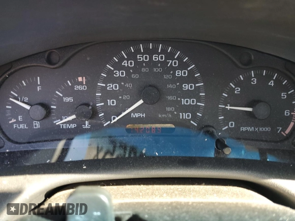 2005 Chevrolet Cavalier LS with VIN 1G1JF52F557192217, listed as a Copart auction lot 44509355 with 142,089 mi miles and Salvage Title. Bid and sale history available at DreamBid. Image 9.