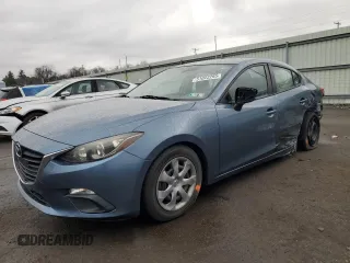 2015 Mazda 3 i SV with VIN JM1BM1T72F1246207, listed as a Copart auction lot 51022295 with 78,621 mi miles and Salvage Title. Bid and sale history available at carsss.com. Image 1.
