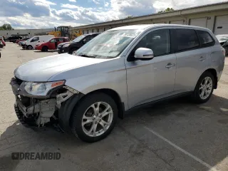 2014 Mitsubishi Outlander SE z VIN JA4AZ3A31EZ000140, wystawiony jako Copart lot #58126625 z przebiegiem 191 584 mil mil oraz Szkoda całkowita • Salvage title. Historia ofert i sprzedaży dostępna na DreamBid. Obrazek 1.