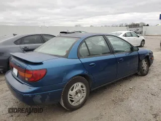2000 Saturn SL with VIN 1G8ZK5276YZ238736, listed as a Copart auction lot 80936244 with 94,560 mi miles and Salvage title. Bid and sale history available at DreamBid. Image 3.