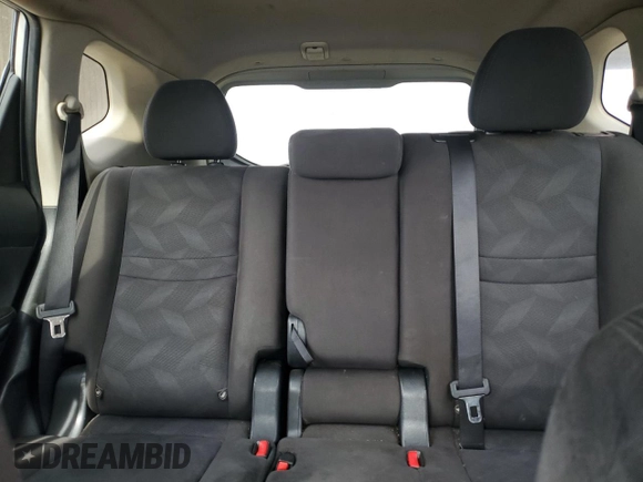 2015 Nissan Rogue SV with VIN KNMAT2MVXFP570343, listed as a Copart auction lot 53054755 with 190,035 mi miles and Clean Title. Bid and sale history available at carsss.com. Image 10.