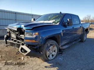 2017 Chevrolet Silverado 1500 LT with VIN 3GCUKREC5HG216579, listed as a Copart auction lot 45313165 with 99,833 mi miles and Salvage Title. Bid and sale history available at DreamBid. Image 1.