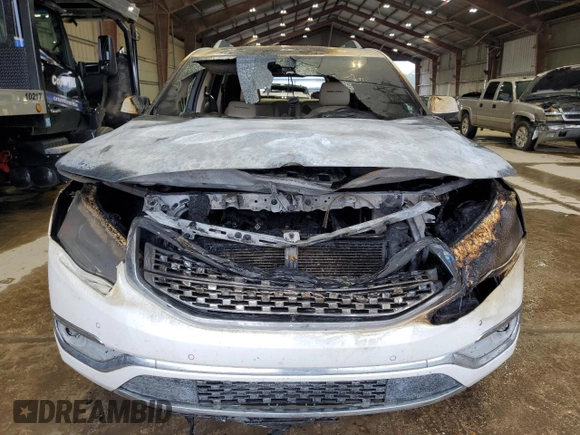 2017 GMC Acadia Denali z VIN 1GKKNPLS4HZ266116, wystawiony jako Copart lot #56353855 z przebiegiem Nie podano mil oraz Szkoda całkowita • Salvage title. Historia ofert i sprzedaży dostępna na DreamBid. Obrazek 5.