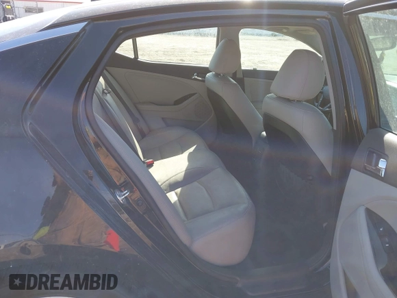 2013 Kia Optima EX with VIN 5XXGN4A74DG204243, listed as a IAAI auction lot 41770086 with 197,019 mi miles. Bid and sale history available at carsss.com. Image 8.