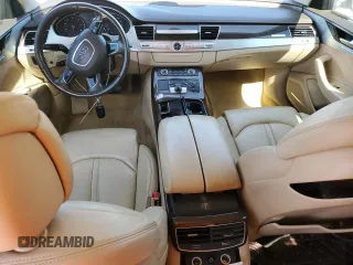 2015 Audi A8 с VIN WAUJGAFD5FN018180, выставлен на аукционе Copart как лот 87873925 с пробегом Не указан миль и Списание • Salvage title. История ставок и продаж доступна на DreamBid. Изображение 8.