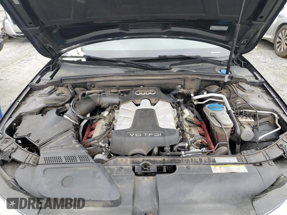 2015 Audi S4 Premium Plus with VIN WAUBGAFL8FA105073, listed as a Copart auction lot 52439145 with 88,180 mi miles and Salvage Title. Bid and sale history available at carsss.com. Image 11.