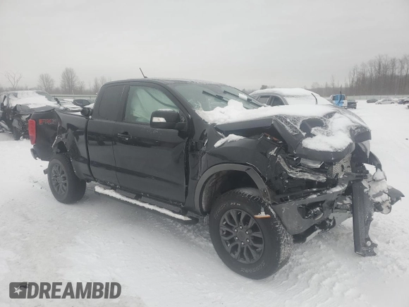 2020 Ford Ranger XL with VIN 1FTER1FH3LLA40526, listed as a Copart auction lot 43973655 with 38,943 mi miles and Salvage Title. Bid and sale history available at DreamBid. Image 4.