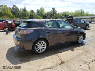 2015 Lexus CT 200h Hybrid with VIN JTHKD5BH1F2212365, listed as a Copart auction lot 52435775 with 80,294 mi miles and Salvage Title. Bid and sale history available at carsss.com. Image 3.