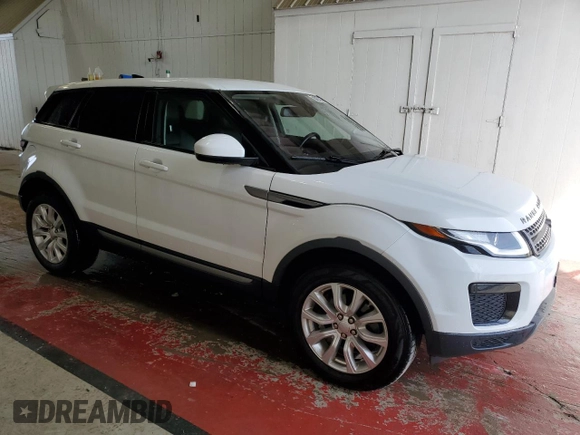 2018 Land Rover Range Rover Evoque SE with VIN SALVP2RX5JH323744, listed as a Copart auction lot 57509385 with 38,492 mi miles and Clean title. Bid and sale history available at DreamBid. Image 4.